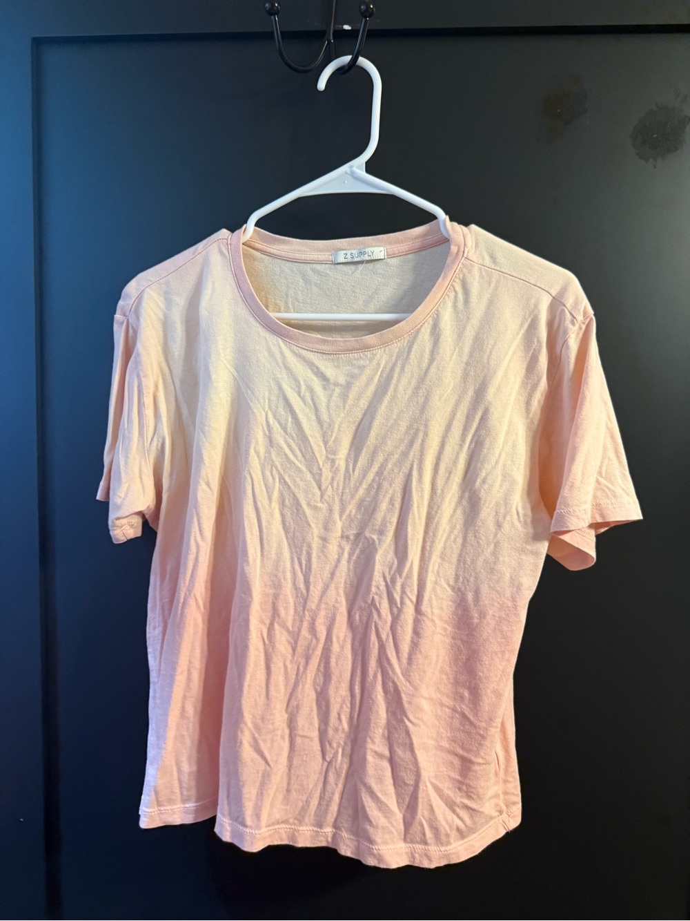 Z Supply Peach Ombre Short Sleeve Tee